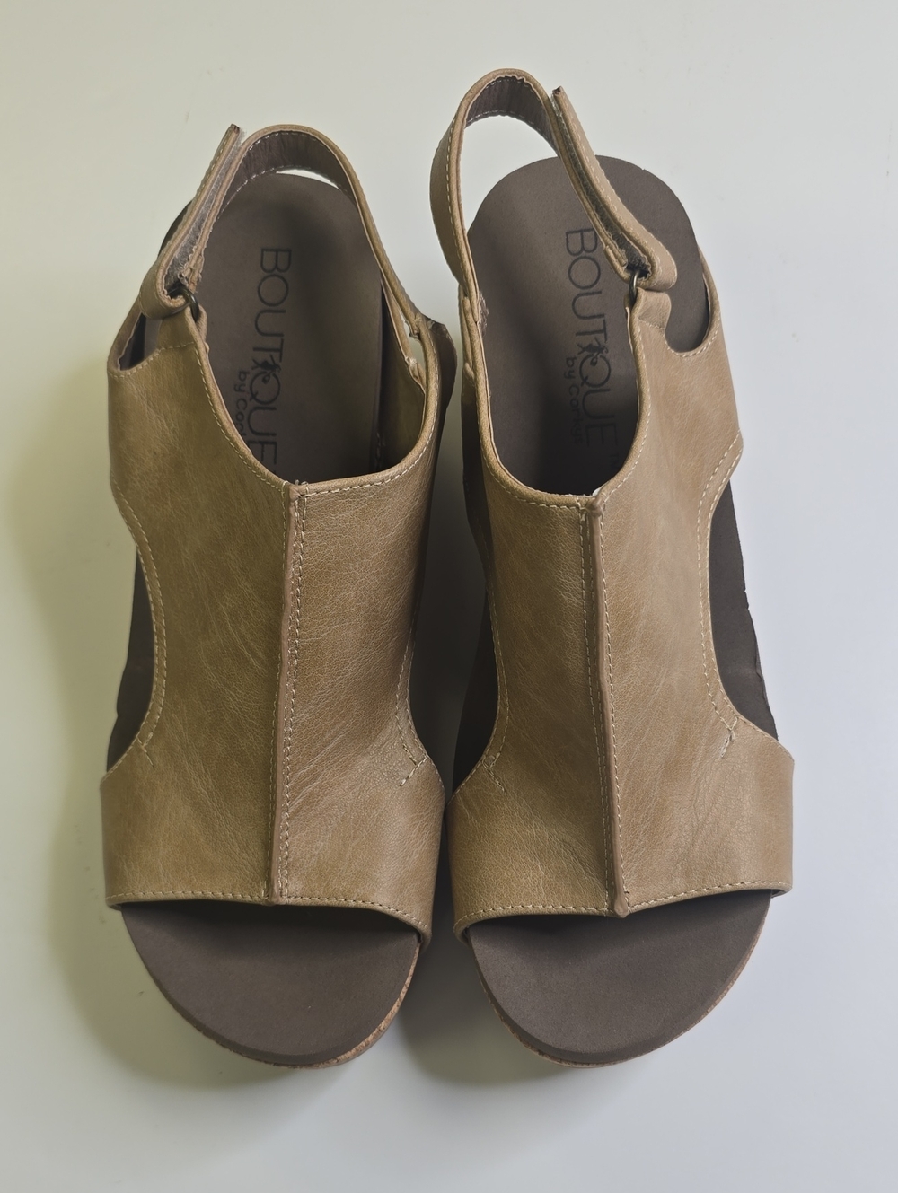 Boutique by Corkys Carley Wedge Slingback Sandals